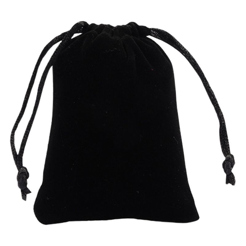 Jewelry storage bag 8*10cm beam jewelry flannel bag in stock wholesale thick flannel bag