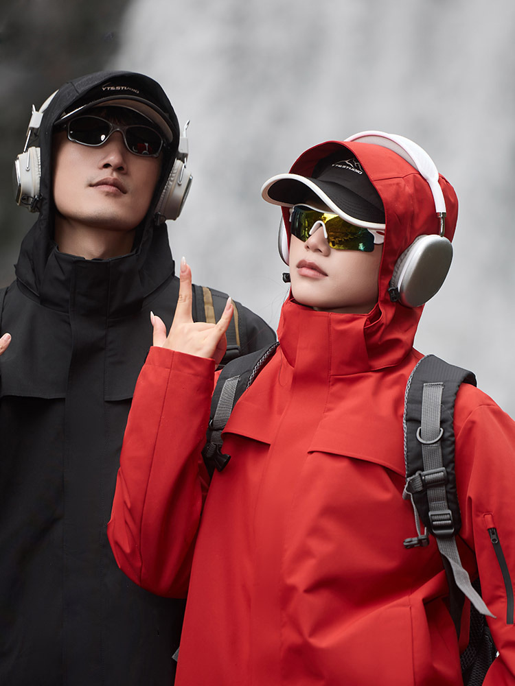 NASA 3-in-1 Functional Trend Charging Jacket Spring and Autumn 2025 New Rugged Outdoor Mountaineering Cargo Jacket