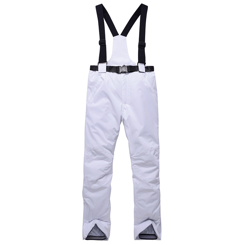 Picture of Women's Men's Winter Outdoor Couple's Ski Pants Warm Thickened Strap Cotton Pants
