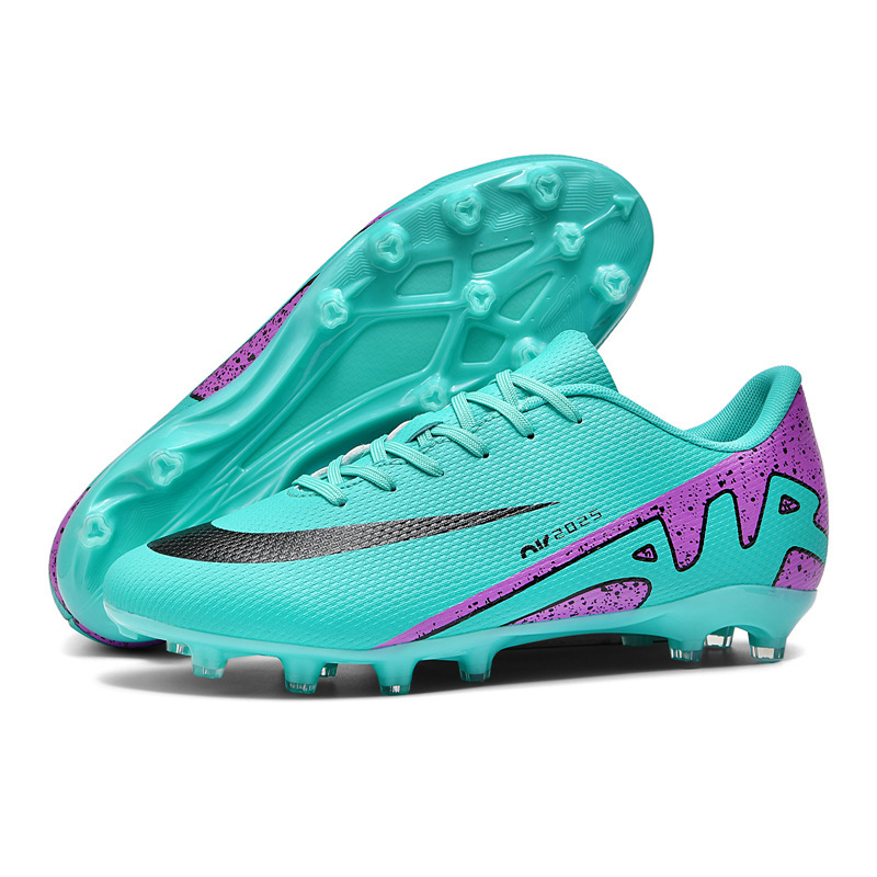 Cross-Border Large Size Assassin 15 Football Shoes New Male and Female Teenagers Students Broken Nails Long Spike Competition Training Sports Shoes