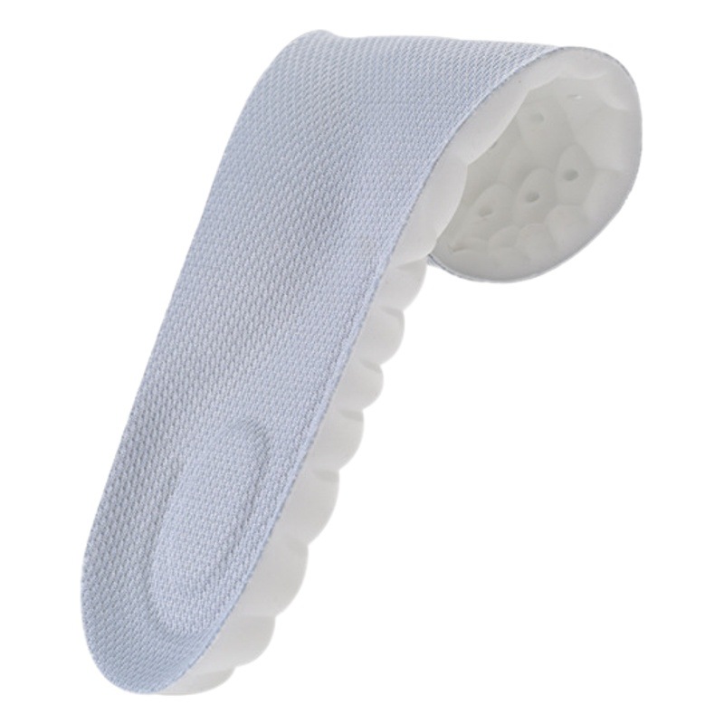 Step on excrement feeling latex insole thickened arch support shock absorption sweat absorption deodorant breathable boots sneaker insole wholesale