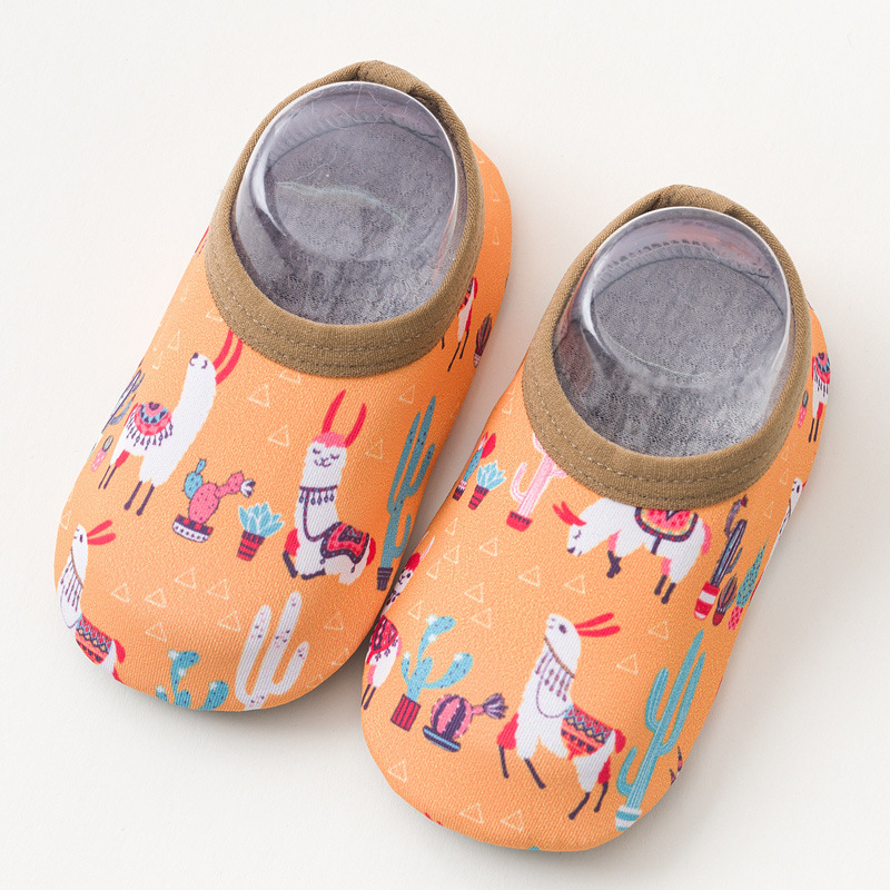 Picture of Spring and Summer Non-Slip Toddler Shoes Baby Floor Shoes Baby Shoes Mesh Type a Three-Year-Old Kidsren's Socks Nylon Boat Socks
