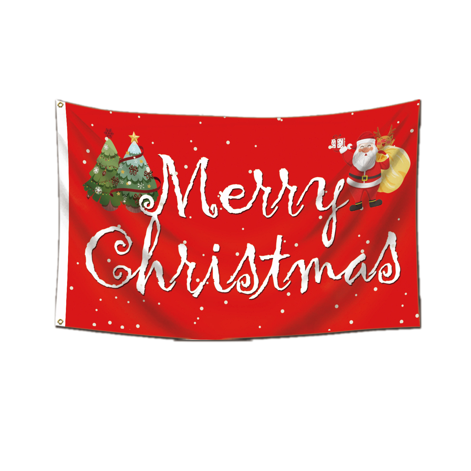 Picture of Amazon foreign trade cross-border flag Christmas indoor and outdoor polyester flag 90*150cm can be set to map