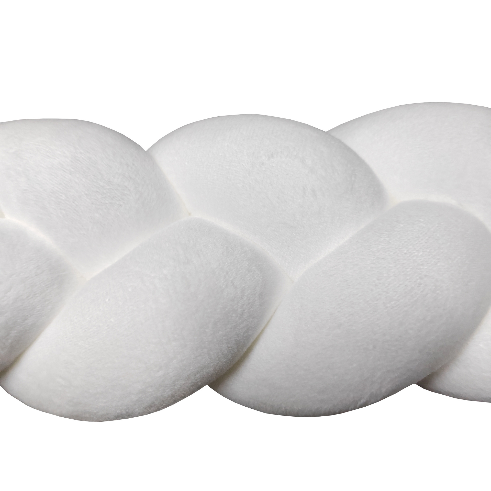 Picture of Baby Bed Circumference ins New Hand-Woven Long Knotted Ball Three-strand Brait Anti-collision Soft Bag Baby Bed Circumference
