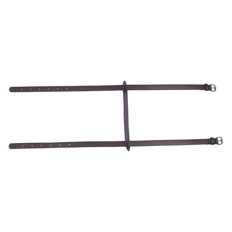 Wholesale PU leather yoga mat strap 66*2 portable durable gram adjustable table cloth camping strap outdoor blanket