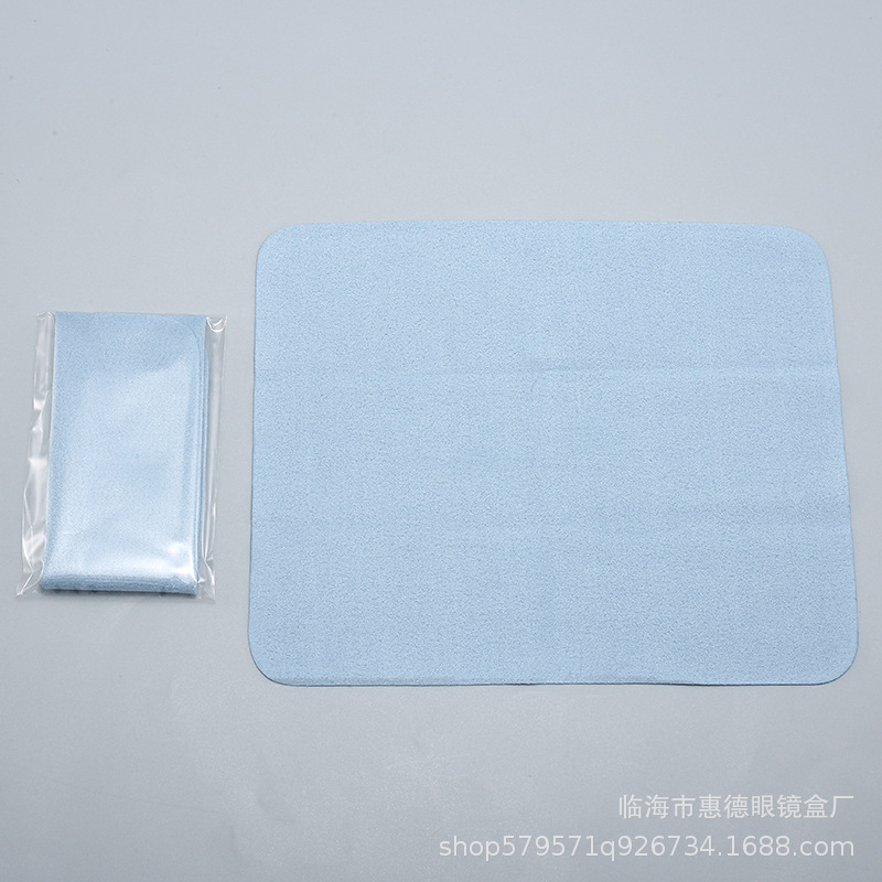 Picture of OPP single-piece independent packaging glasses cloth full series multi-color brushed microfiber wiping cloth 2000 pieces