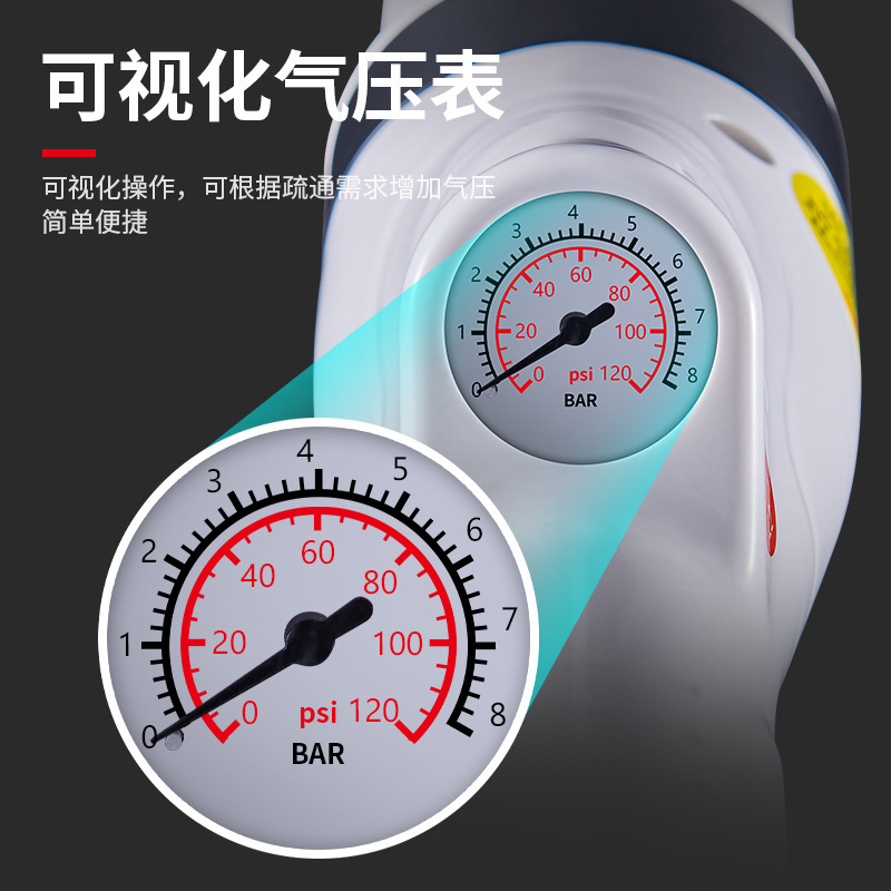 Picture of Toilet New Upgraded Integrated High Pressure Dredge Sewer Toilet Toilet Blocking Artifact