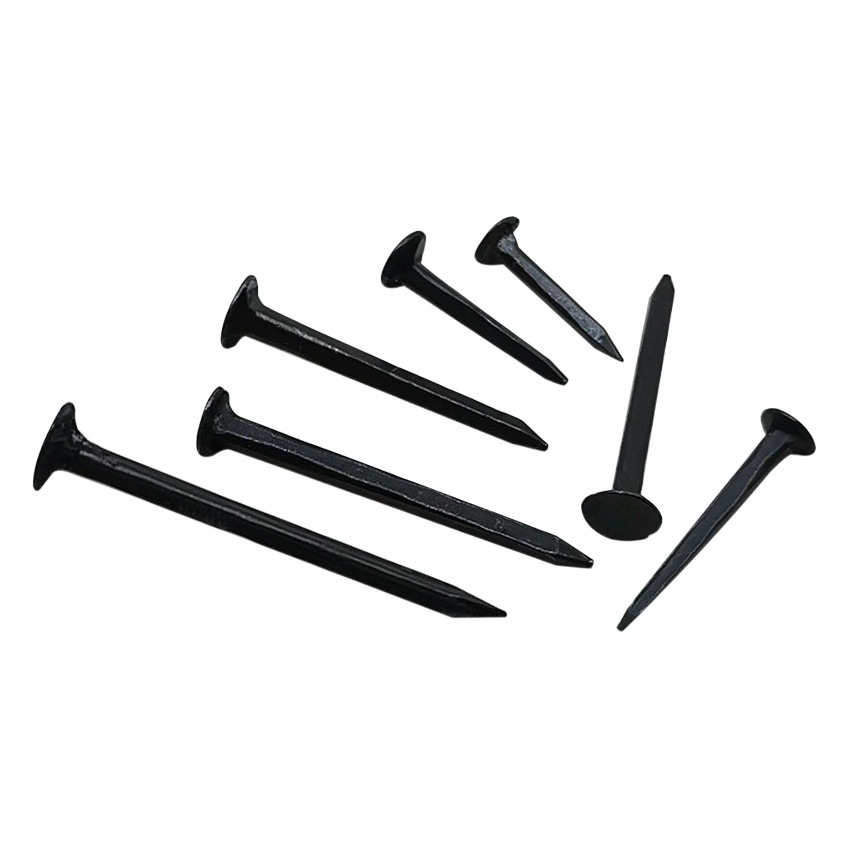 Black Shoe Nail Square Small Iron Nail Silver Cat Shoe Nail Autumn Leather Nail Triangle Nail Pointed Nail Revision Mini Mending Shoe Nail