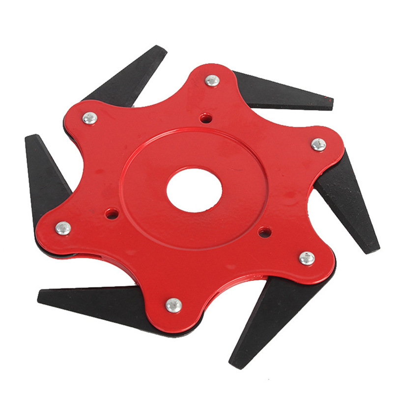 Picture of Lawn mower six-leaf blade grass head gasoline lawn mower weeding blade brush cutter universal accessories wholesale generation