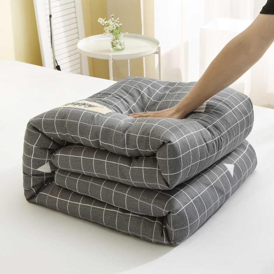 Picture of Cotton Quilt Student Dormitory Mattress Quilt Single Cotton Quilt Quilt Core Spring Autumn Winter Quilt Thickeneded 5kg Quilt