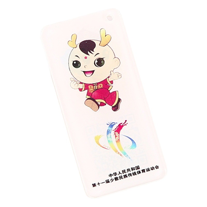 Acrylic keychain customized cartoon peripheral brand refrigerator stickers customized double-sided small gift pendant wholesale