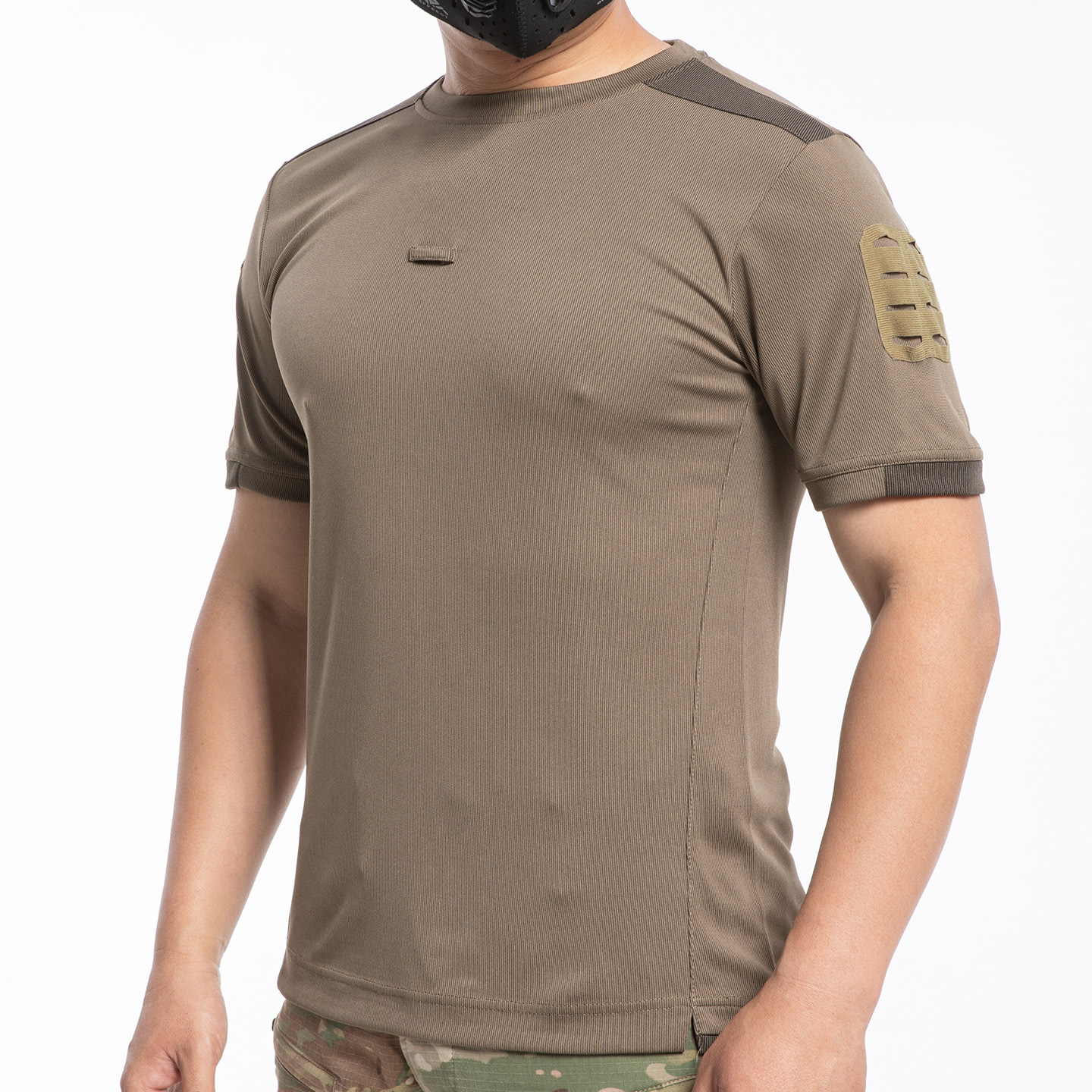 Picture of Tolerant Frogman Tactical Short Sleeve Breathable Round Neck Quick-Drying T-Shirt Summer Men's Quick-Drying Half Sleeve