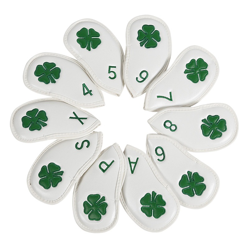 Source Source in stock Golf Cap Clip Green Fork Rod Cover Iron Golf Club Cap Cover