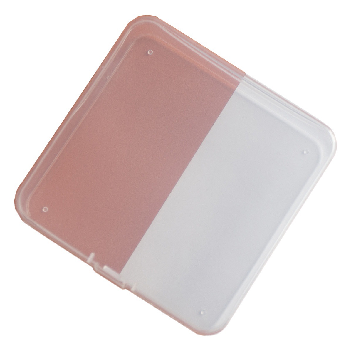 Transparent Square 9cm Plastic Packaging Box Hairpin Jewelry Hardware Tools Storage Box pp Material Empty Box Factory