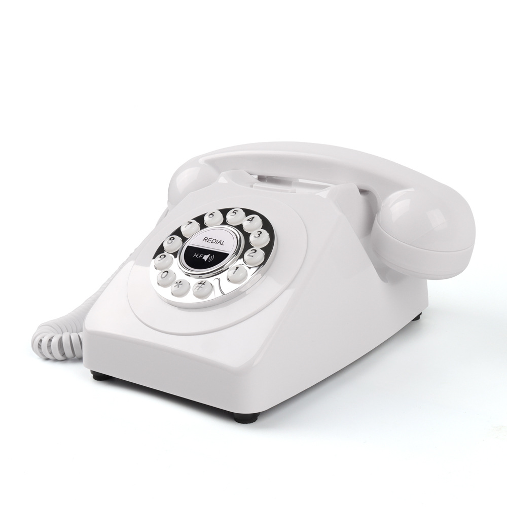 Picture of Cross-Border Hotel Home Retro Old-Fashioned Cordless Telephone Antique Bluetooth Telephone Wireless Call Phone Wholesale