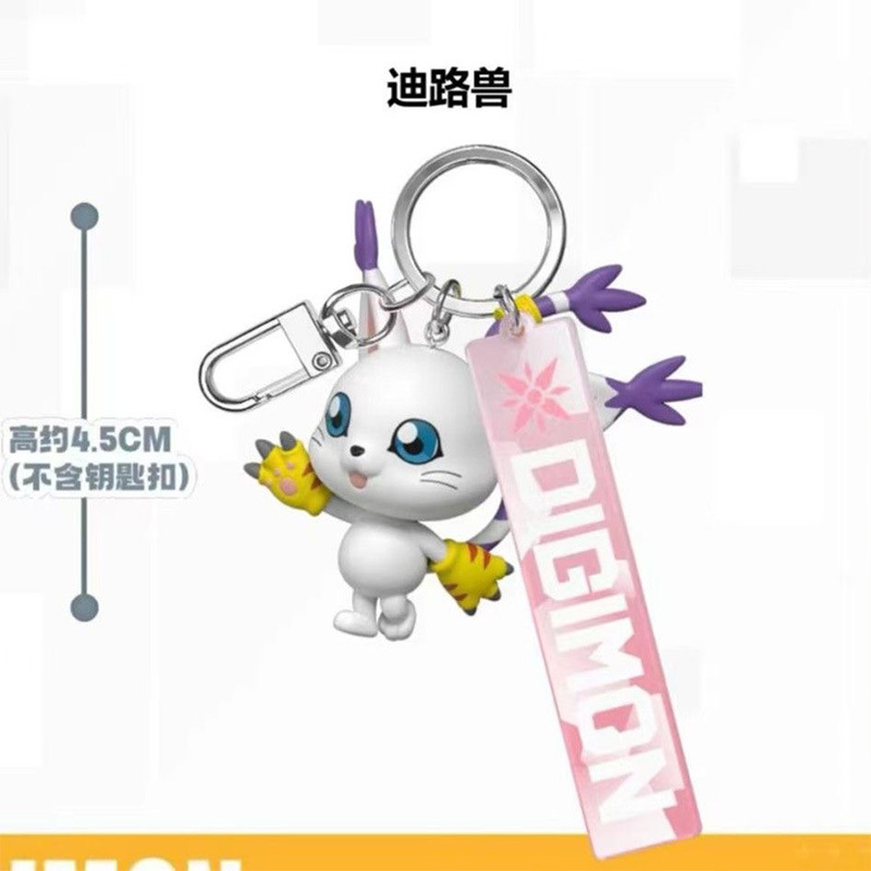 Picture of Genuine Digital Baby Stereo Keychain Agu Beast Animation Peripheral Pendant Ornaments Trendy Play Gaby Beast Toy New