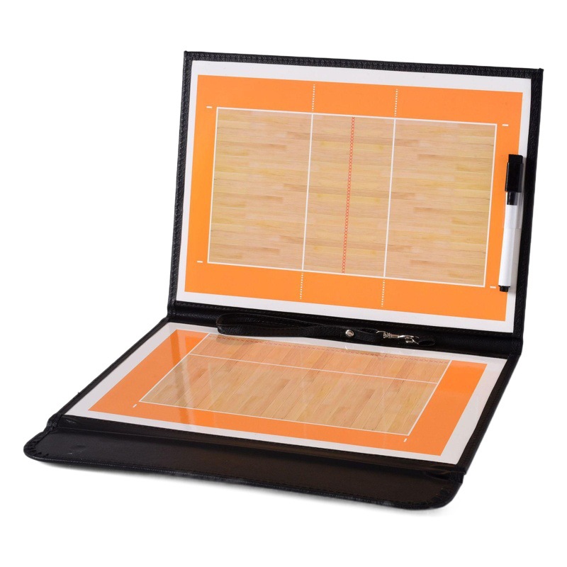 2.5 folding leather volleyball Tactical board coach Tactical board graphic board teaching board wholesale Tactical board