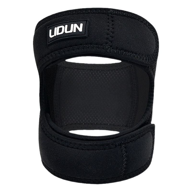 Double Compression Patella Band Outdoor Running Cycling Fitness Adjustable Shock Absorption Protection Breathable Silicone Sports Knee Pads