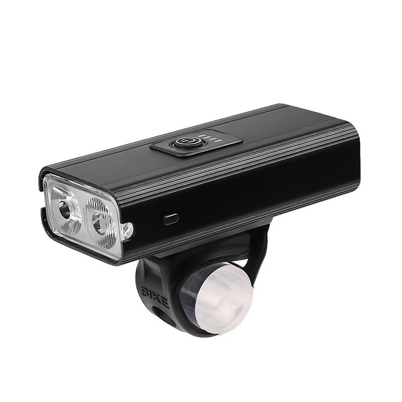 Picture of Bicycle lights aluminum alloy headlights strong light riding flashlight equipment night riding road mountain bike accessories suit taillights