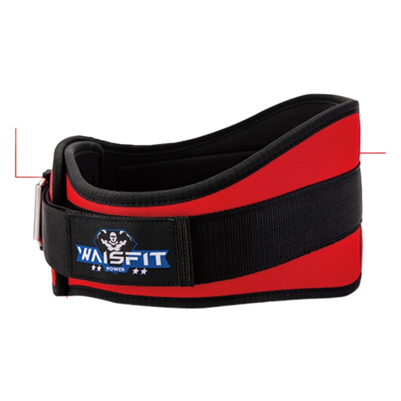 Big Brand Flat Squat Deadlift Strength Fitness Training Sports Belt Waist Support Sports Belt