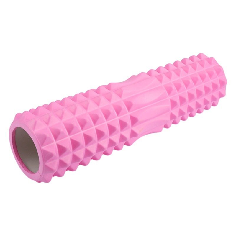 Factory wholesale EVA Hollow foam shaft muscle relaxation stovepipe arc massage roller yoga column size full