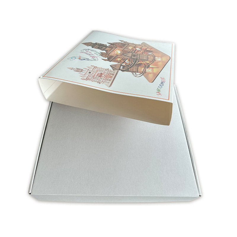 Flying machine box children's toys clothing logistics packaging box with inner support three-layer special hard corrugated box source strength factory