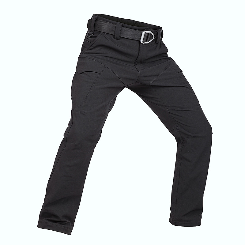 Picture of Mingpeng Yinfeng Tactical fleece-lined Pants Winter Soft Shell Crane Pants Outdoor Cold-proof Tactical Charge Pants Warm