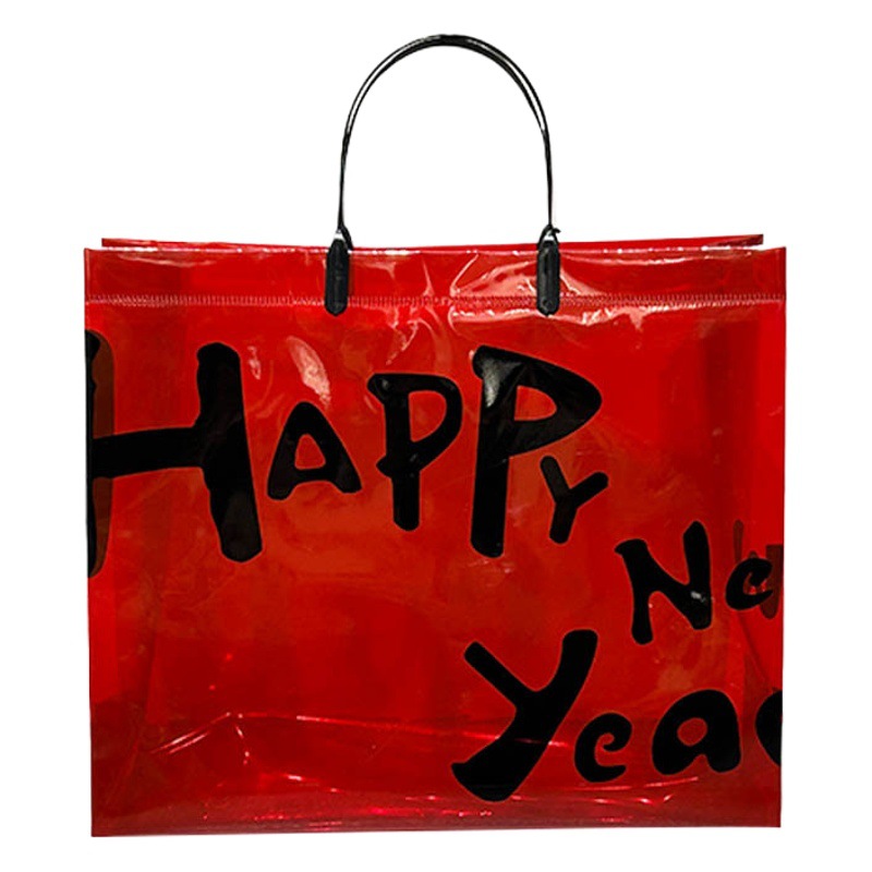 Clothes packaging bag clothing store bag customized small batch transparent gift bag christmas gift bag hand gift bag