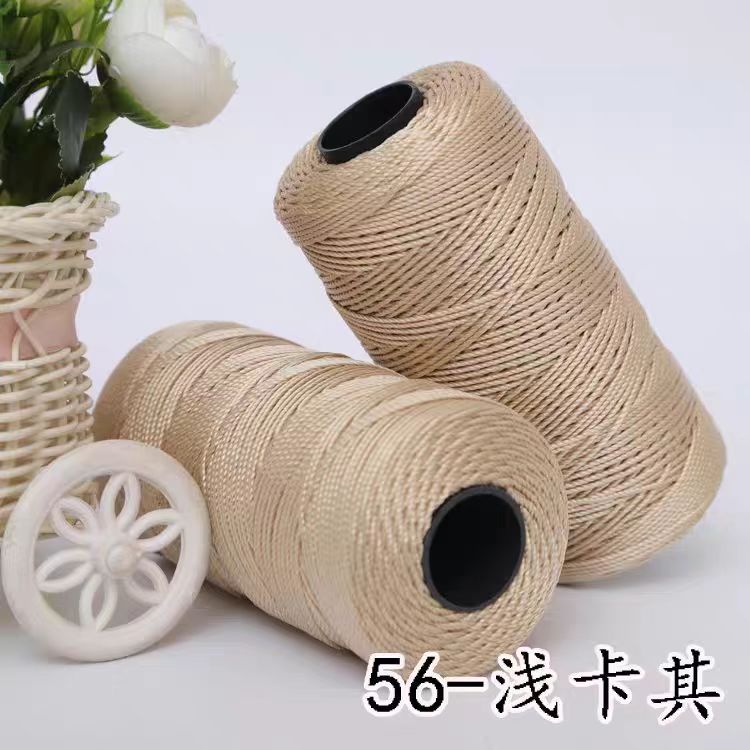 Picture of Knitting Summer Hat Thread Hook Wrapped Thread Hook Seat Cushion Doll Thread Manufacturer Wholesale Strand Thread Polypropylene Wholesale