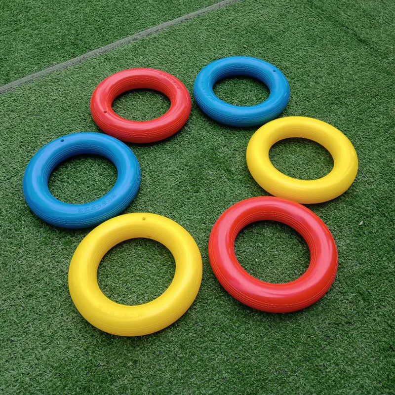 Picture of Soft Javelin with Whistle Fun Throwing Torpedo Javelin Power Ring Cross Jumping Mat Track and Field Soft Sports Hurdle