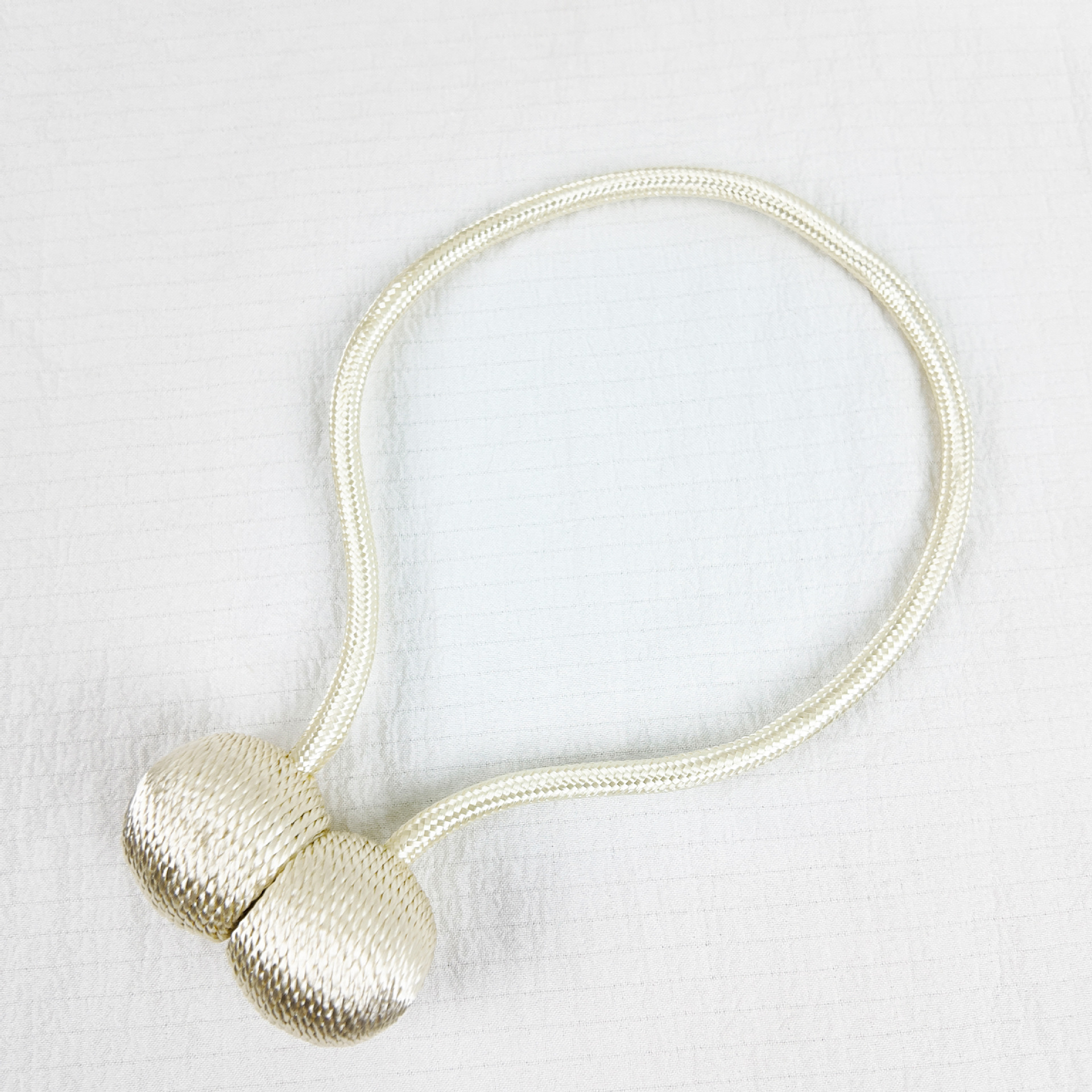 Picture of Curtain Straps Wholesale Cross-Border Punch-Free Headphone Magnetic Curtain Straps Oxford Curtain Buckle Drawstring Accessories