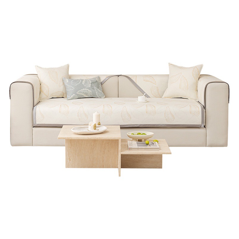 Ice silk sofa cushion summer mat cushion 2025 summer new non-slip washable sofa cover cloth wholesale