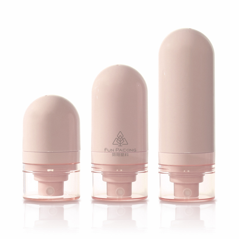 Picture of ABS inverted vacuum bottle 15ml 30ml macaroon cosmetic spray bottle 50ml vacuum emulsion split bottle