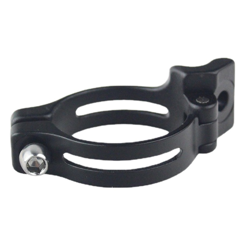 Picture of Aluminum Alloy road front dial clamp ring 31.8/34.9mm transmission conversion seat direct hanging straight lock turn clamp ring type