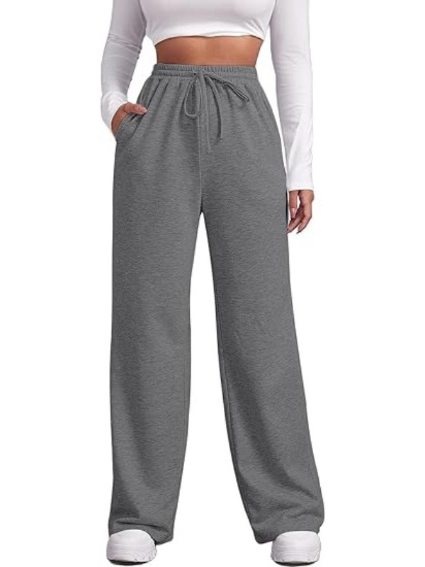 Picture of Cross-border women's clothing foreign trade Amazon wish European and American women's 2024 autumn new casual loose sports pants women