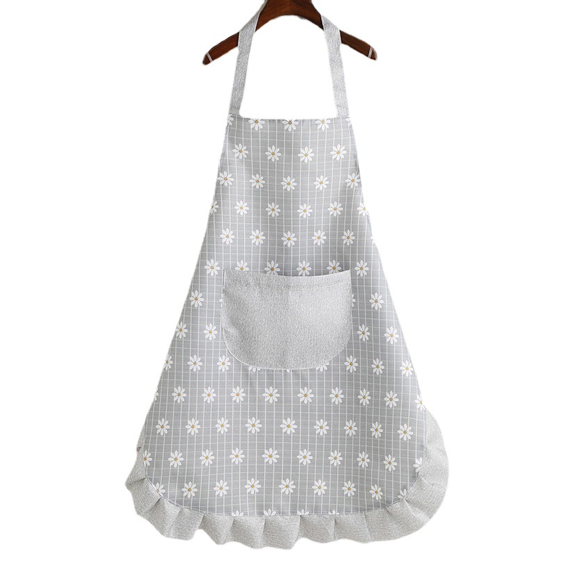 Household Oil-proof Apron suit Kitchen Cooking Anti-fouling Waist Milk Tea Shop Work Clothes Apron Work Cleaning Sleeve