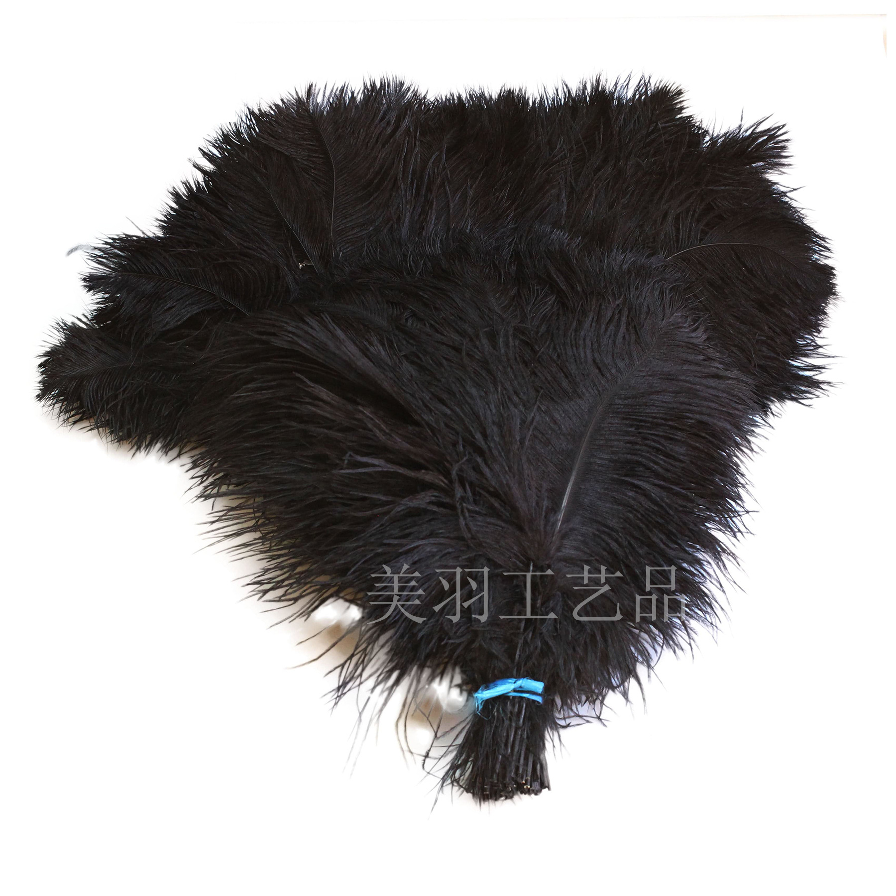 Picture of 35-40cm Ostrich Feather Wholesale Manufacturer Spot Wedding Decoration Feather DIY Crafts Stage Clothing Ostrich Feather