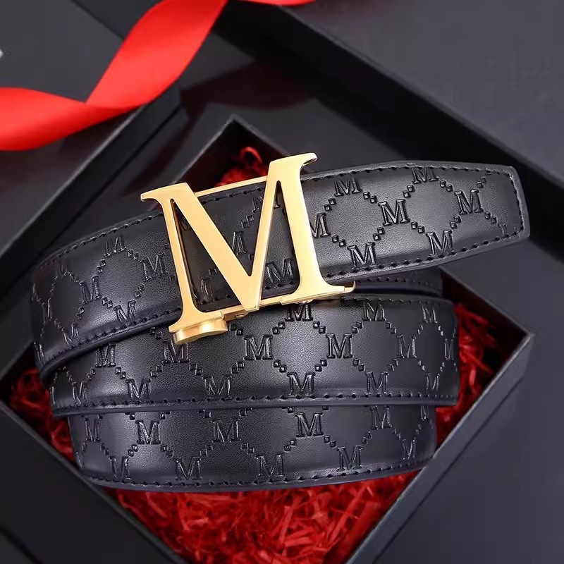 Men's Automatic Buckle Belt Design Business Casual All-match New Youth Middle-aged Fashion with Jeans Belt