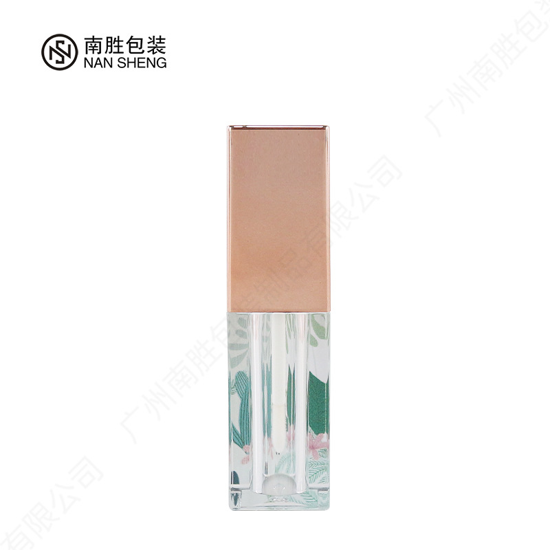 Picture of Square lip glaze tube cartoon 3D printing lip gloss lip gloss tube 5ml liquid lipstick tube makeup package material sub-bottled