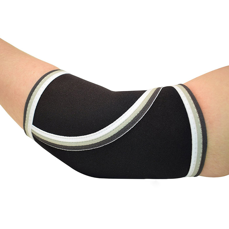 5MM 7MM neoprene fitness elbow pads elbow bench press hard pull strength training strength lift sports protective gear