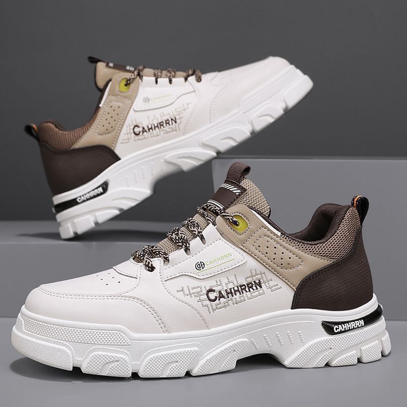 Shoes Men's Shoes 2025 New Autumn Men's Height Increasing Sports Work Shoes Youth Casual Low-Top Martin Boots