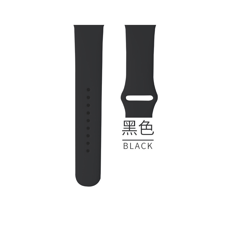 Picture of For AppleWatch Apple Silicone Strap iwatch1-9/SE Smart Watch Classic Sport Strap