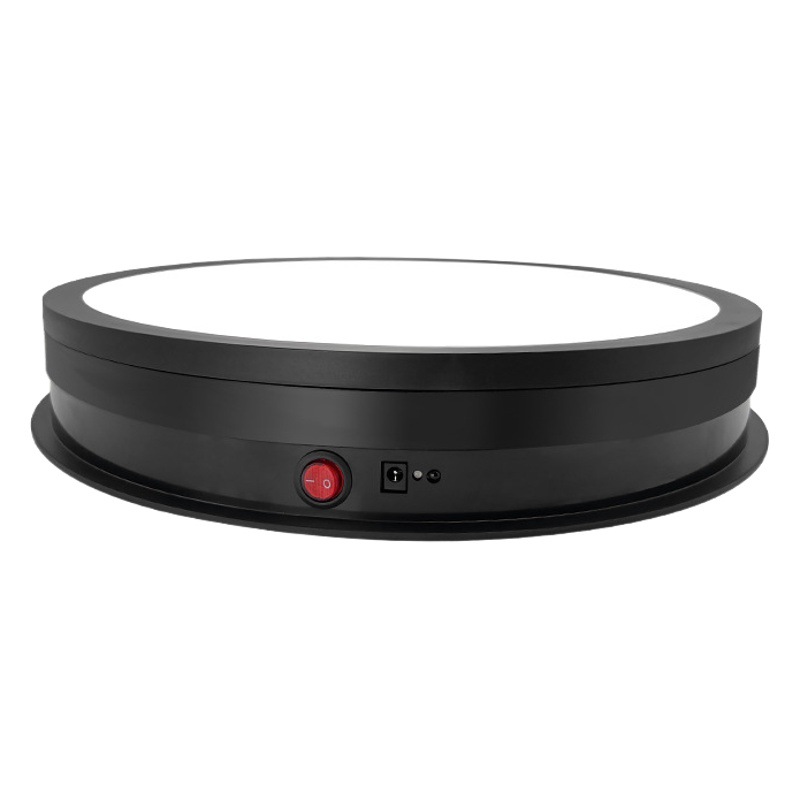 42cm Remote Control Lighted Rotating Display Stand 50kg Electric Turntable Main Picture Live Photography Product Adjustable Brightness