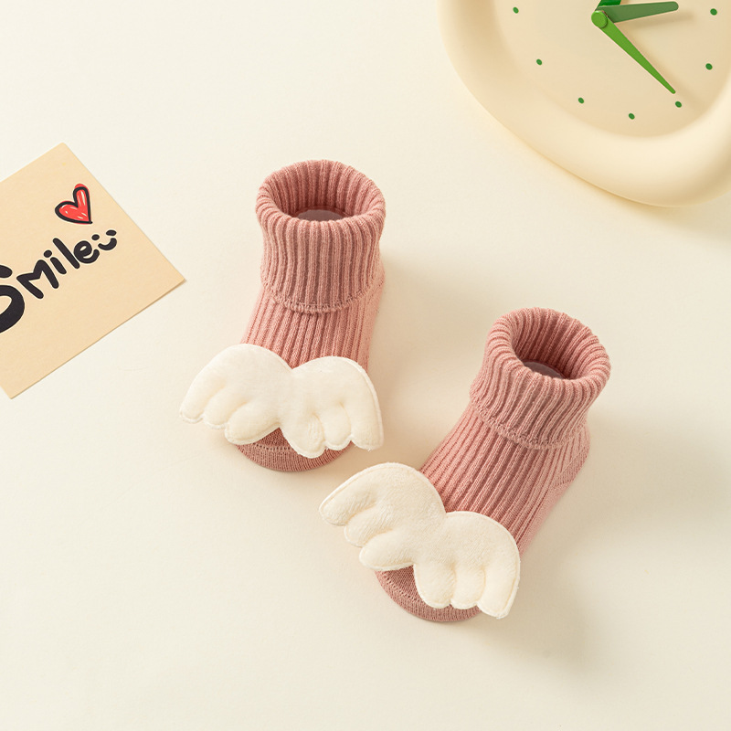 Picture of Newborn baby socks class a cotton spring and autumn non-slip boys and girls baby cartoon doll tube floor socks wholesale 1