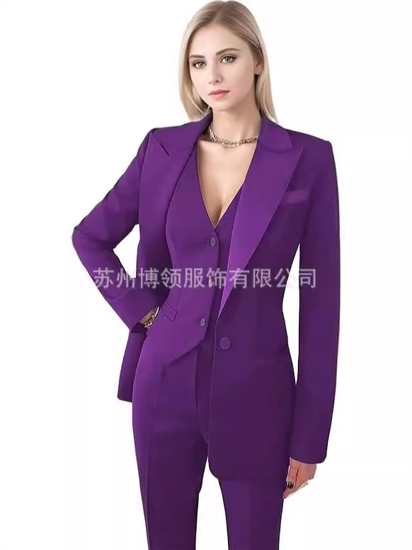 Picture of New Women's Suit Three-piece Business Professional Leisure Women's Suit Three-piece Suit Women's Wedding Banquet