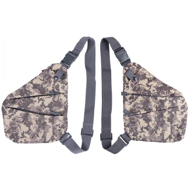 Men's Outdoor Casual Invisible Anti-theft Chest Bag Underarm Bag Camouflage Mountaineering Shoulder Crossbody Bag