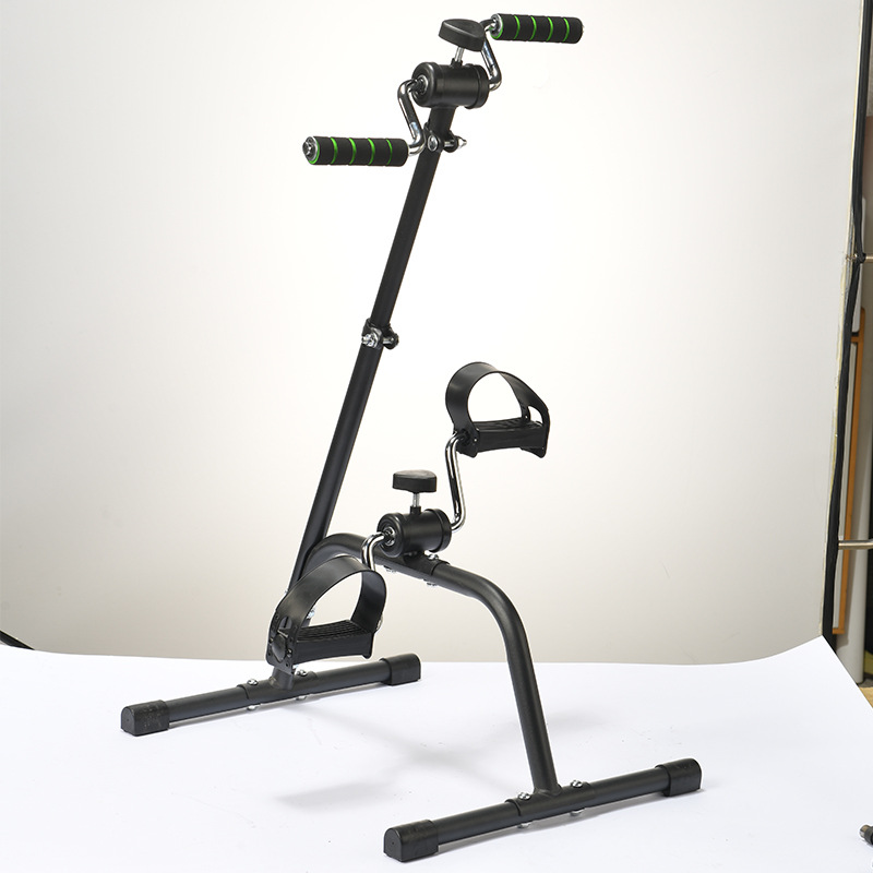 Rehabilitation exercise bike upper and lower limbs rehabilitation training device home leg training device can lift small mini elderly