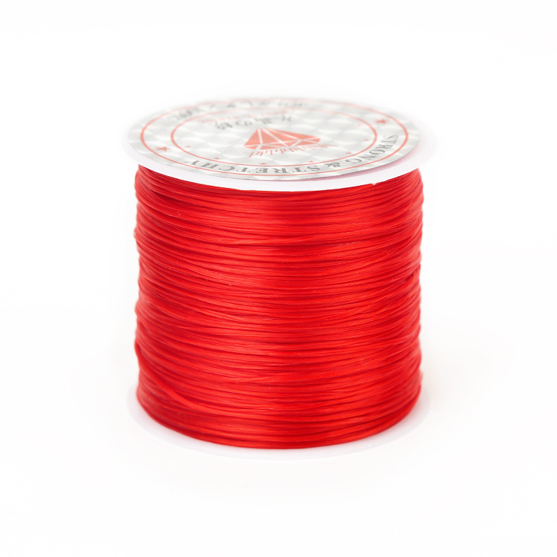 Picture of Flat elastic string bracelet rope spandex crystal line hand-worn beads bracelet accessories material manufacturers