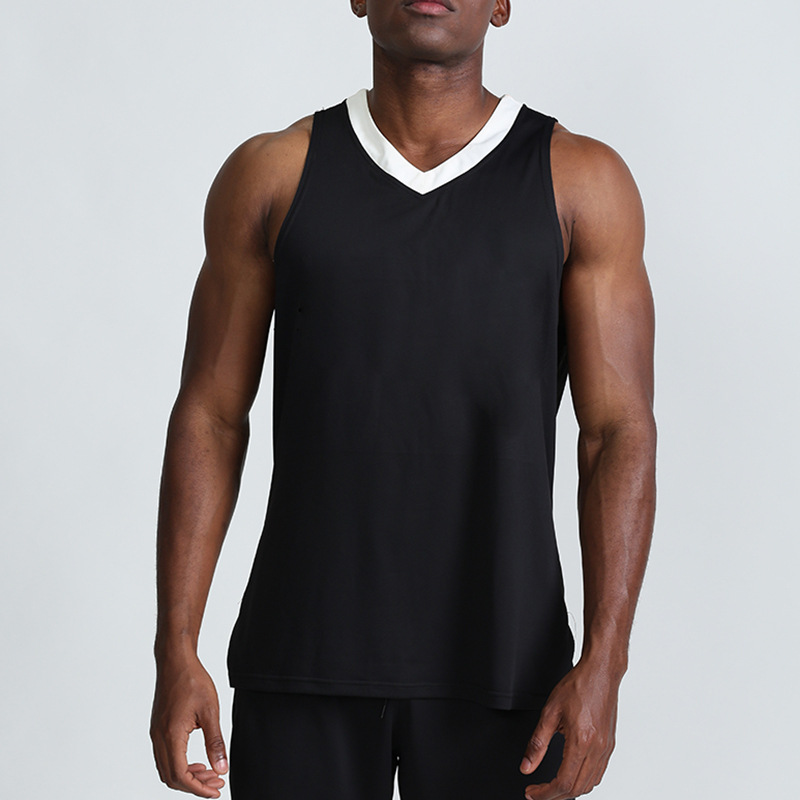 Picture of Quick-Drying Sports and Leisure Men's Vest for Running, Training, Basketball, Amazon Fitness, Sleeveless, Lightweight, Breathable, and Thin