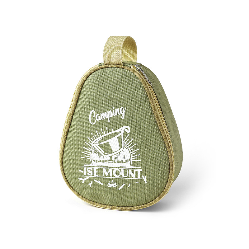 Picture of Outdoor Snow Bowl Bag Snow Cup Storage Bag Large Capacity Camping Handbag Oxford Cloth Waterproof Tableware Storage Bag